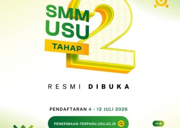 USU Buka Seleksi Mahasiswa Mandiri Tahap II