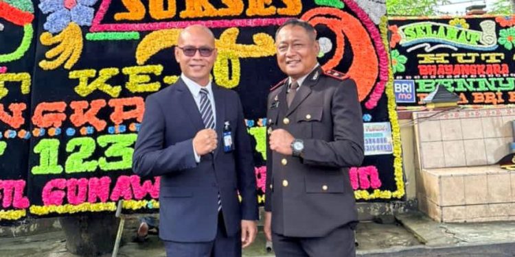 Sinergi Terjalin, BRI Panyabungan Hadiri Upacara HUT Bhayangkara ke-80