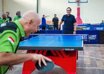 Tutup Turnamen antar PTM Medan, Rico Waas: Tenis Meja Tetap Eksis di Tengah Trend Olahraga Baru