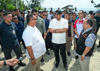 Gubernur Bobby Siapkan Gudang Logistik di Nias untuk Jaga Pasokan Saat Cuaca Buruk