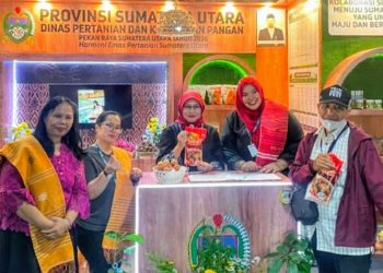 Dinas Pertanian dan Ketapang Sumut Perkenalkan Minyak Sawit Merah di PRSU