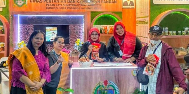 Dinas Pertanian dan Ketapang Sumut Perkenalkan Minyak Sawit Merah di PRSU