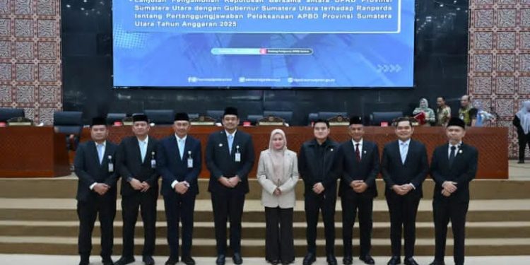 Gubernur Bobby dan DPRD Sumut Sepakati Ranperda Pertanggungjawaban APBD 2025