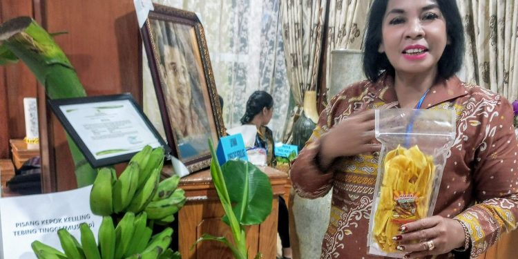 Pisang Kepok Keling, Primadona Stand Pemko Tebing Tinggi di PRSU