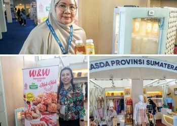 Di Stand Dekranasda Sumut Ada Ratu Kasturi, Bakwan Keladi W&W Homemade, Fashion dan Black Garlic