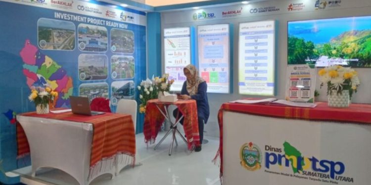 Dinas PMPTSP Sumut Tawarkan Layanan Perizinan UMKM dan 7 Proyek Investasi di Gedung Serbaguna PRSU
