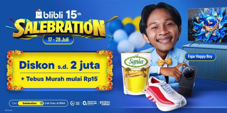Di Event Ulang Tahun ke-15, Blibli Luncurkan Moment Belanja Happy