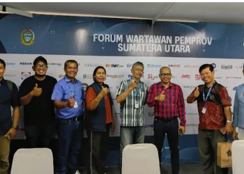 Ratusan Berita Dihadirkan Wartawan FWP dari Media Centre PRSU