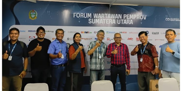 Ratusan Berita Dihadirkan Wartawan FWP dari Media Centre PRSU