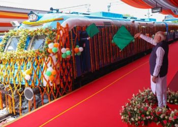 PM India Narendra Modi Luncurkan Kereta Api Hdrogen Pertama di Dunia