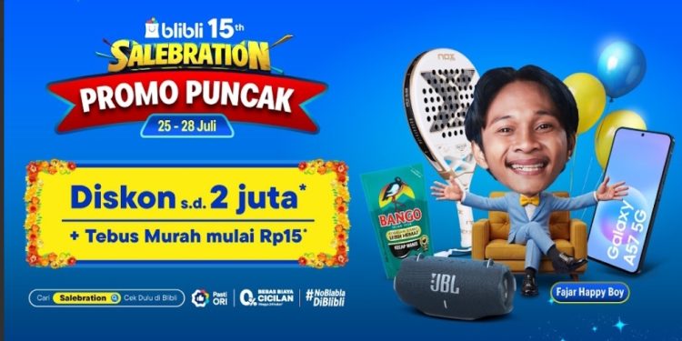 Final Call Salebration 15 Tahun Blibli: Peak Day Puncak Promo Terbesar Yang Gak Bakalan Delay