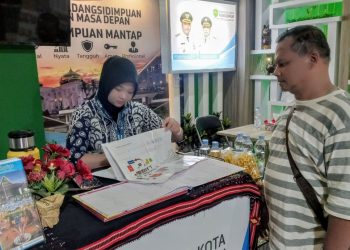 Paviliun Pemko Padangsidempuan Tawarkan Ramah Investasi kepada Pengunjung PRSU