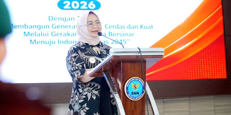 Plt Bupati Tiorita Komitmen Lindungi Generasi Muda Langkat