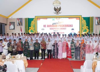 Plt Bupati Tiorita Apresiasi Paskibraka Langkat, Tekankan Keteladanan