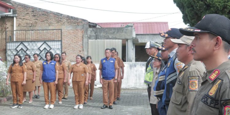 Kepala Bapenda Dairi Pimpin Apel Sadar Pajak
