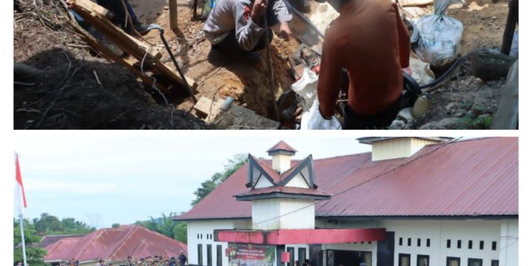 Pemkab Dairi Bersama Unsur Forkopimda Lakukan Penindakan Pelaku PETI