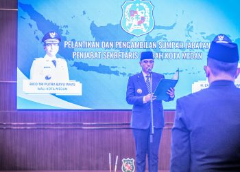 Lantik Erfin Fahrurrazi sebagai Penjabat Sekda, Rico Waas Minta Percepat Kinerja OPD Tanpa Langgar Aturan