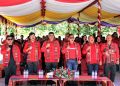 Hasto dan Djarot Groundbreaking Kantor DPC PDIP Samosir, Ingatkan Option For and With The Poor