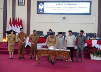 Pemko Medan dan DPRD Tetapkan Perubahan Propemperda Medan 2026