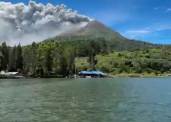 Masyarakat di Kabupaten Karo Diimbau Waspada Erupsi Sinabung