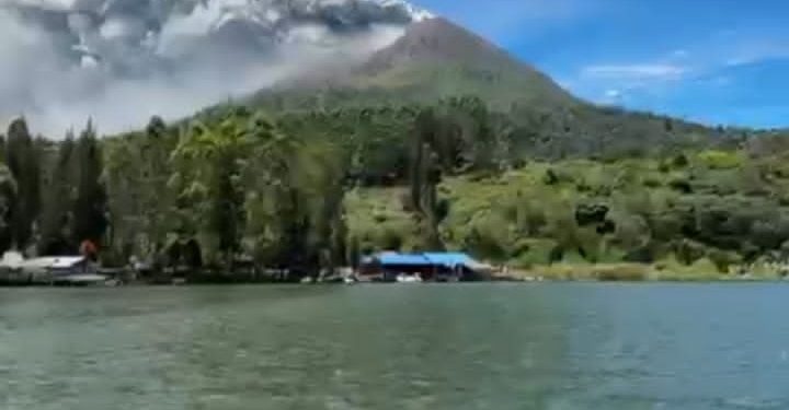Masyarakat di Kabupaten Karo Diimbau Waspada Erupsi Sinabung