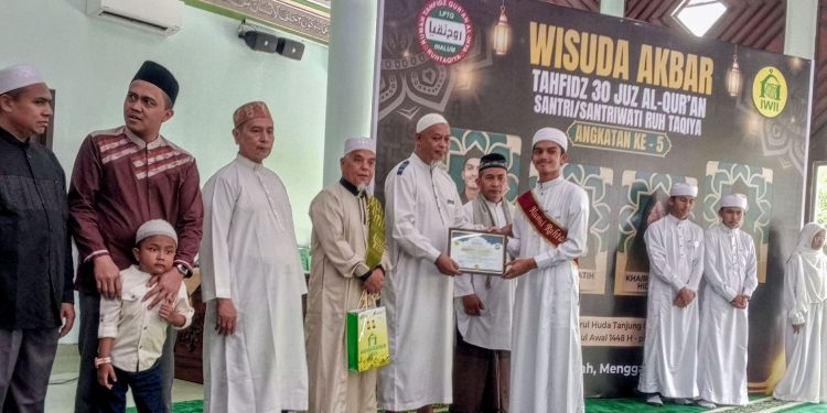 Rumah Tahfiz Ruh Taqiya PT Inalum Gelar Wisuda, Diharapkan Santri Terus Belajar