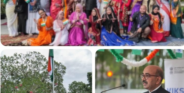 Konjen India Medan Peringati Hari Kemerdekaan