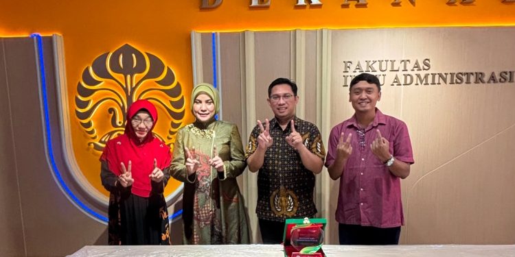 Dara Aisyah dari FISIP USU Ikuti Forum Audiensi Akademik dan Benchmarking di UI