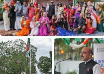 Konjen India Medan Peringati Hari Kemerdekaan dengan Penampilan Budaya