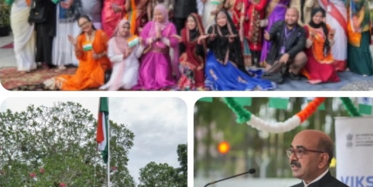 Konjen India Medan Peringati Hari Kemerdekaan dengan Penampilan Budaya