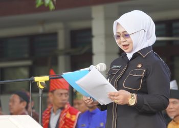 Plt Bupati Tiorita Kobarkan Semangat Kemerdekaan ke Pelajar