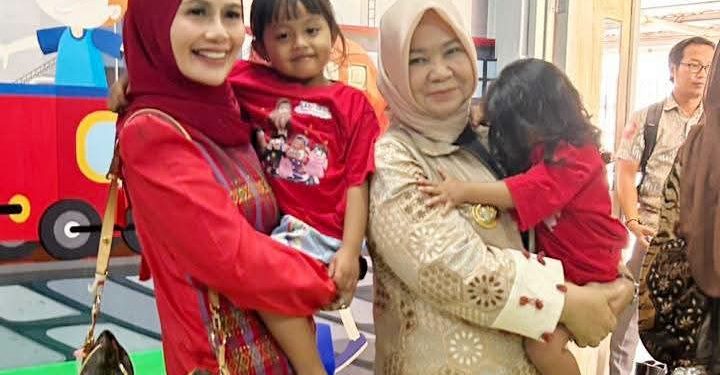 Kunker ke Semarang, Plt Bupati Tiorita Pacu Langkat Naik Kategori KLA