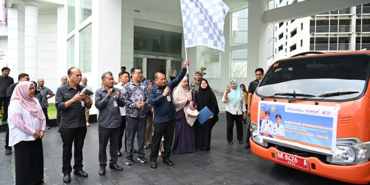 Pemprov Sumut Kirim 1 Ton Makanan Siap Saji untuk Korban Bencana NTT