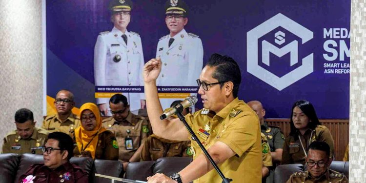 Wali Kota Rico Luncurkan Medan Corpu Smart