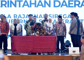 Tandatangani Komitmen Bersama KPK, Gubernur Bobby Dorong Pencegahan Korupsi Dilakukan Komprehensif