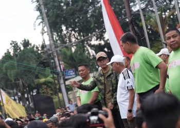 Wali Kota Rico Bersama Pangdam I/BB dan Wagubsu Lepas 20.000 Peserta Fun Run 5K