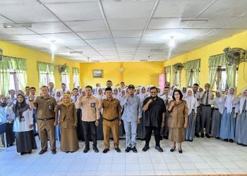 KPU Bersama Bawaslu Tanjungbalai Edukasi Pelajar Menengah Atas Jadi Pemilih Pintar