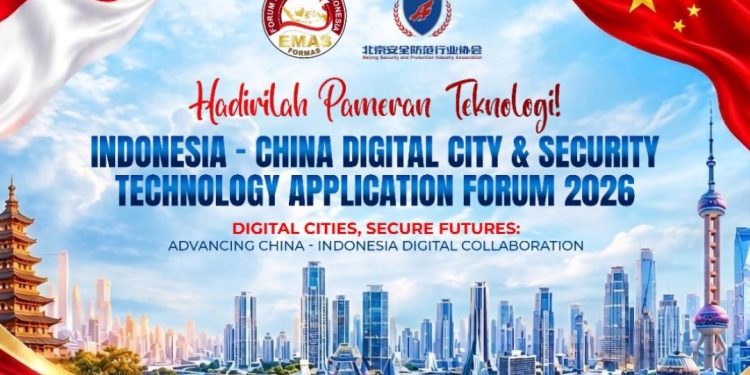 Pagi Ini FORMAS Gelar Indonesia–China Digital City & Security Technology Application Forum