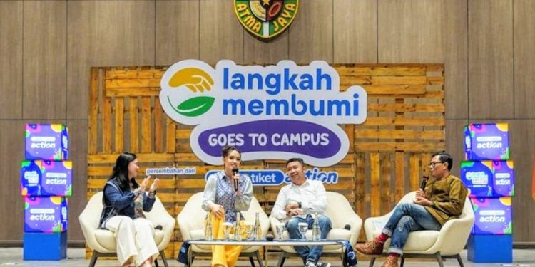 Langkah Membumi Goes to Kampus, Ajak Anak Muda Mulai “Better Living” dari Aksi Kecil