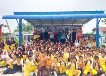 Trauma Healing Berbasis Permainan Rakyat Digelar untuk Siswa Pascabanjir di Medan Marelan