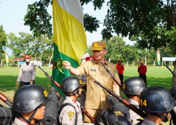Sekda Amril Lepas 103 Siswa Diktuba Polri, Tempaan Mental Berpadu Jejak Sejarah