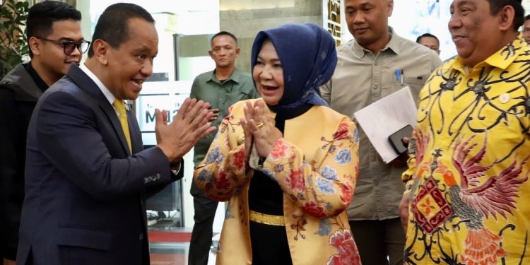 Plt Bupati Tiorita Laporkan Hasil Verifikasi 509 Sumur Minyak Langkat ke Menteri Bahlil