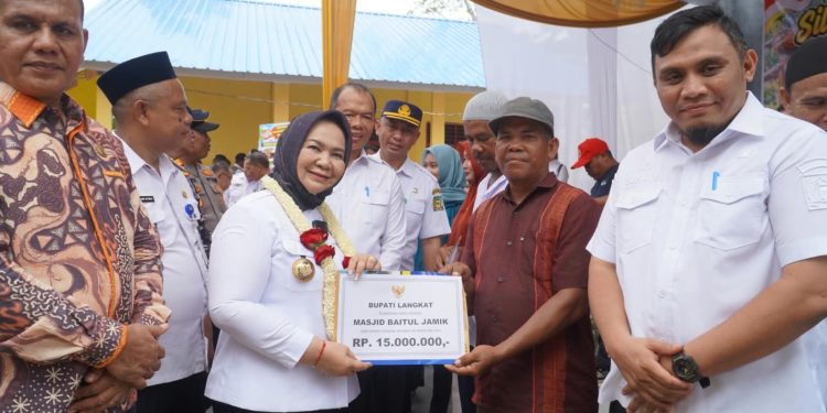 Dari Titik Nol Pematang Jaya, Plt Bupati Langkat Kucurkan Puluhan Miliar