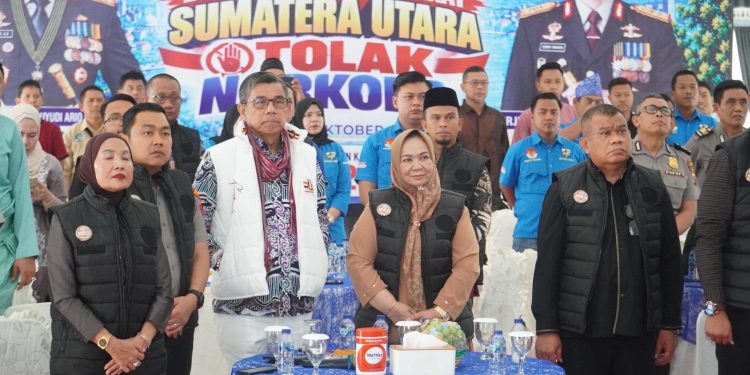 Plt Bupati Tiorita Ajak Masyarakat Langkat Bersatu Lawan Narkoba