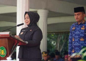 Plt Bupati Tiorita Ajak Pemuda Langkat Jadi Patriotik, Gigih, dan Berempati