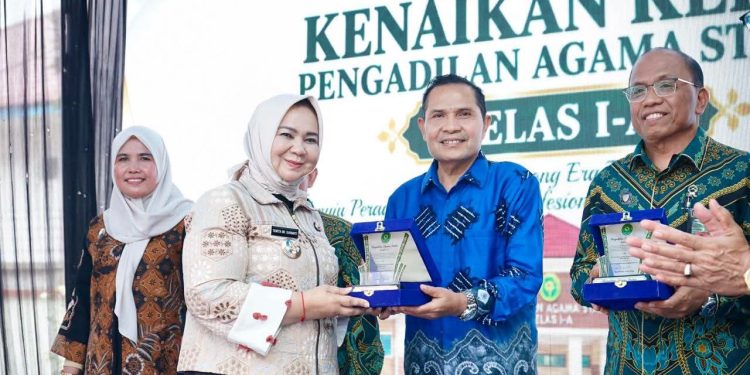 Tiorita Apresiasi Kenaikan Kelas Pengadilan Agama Stabat Jadi Kelas IA