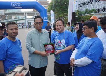 Lepas Jalan Sehat Spark Go To Campus, Wali Kota Medan Ingatkan Edukasi Kesehatan Reproduksi
