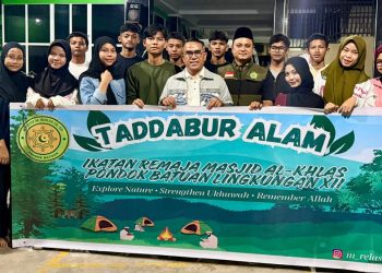Remaja Masjid Al Ikhlas Gelar Tadabbur Alam, Muhammad Edison Ginting Pesankan Jaga Ukhuwah Dan Ibadah