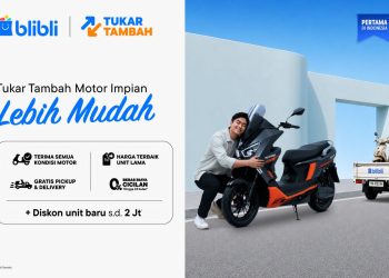 Pertama di Indonesia, Tukar Motor Lama Jadi Potongan Harga Motor Baru di Blibli