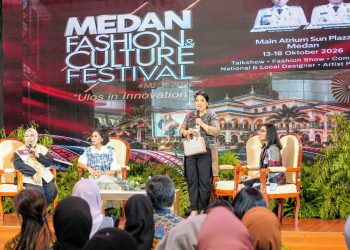 Di MFCF 2026, Airin Rico Waas Bagikan Kisah Inspiratif Bawa Ulos Medan Ke Panggung Dunia